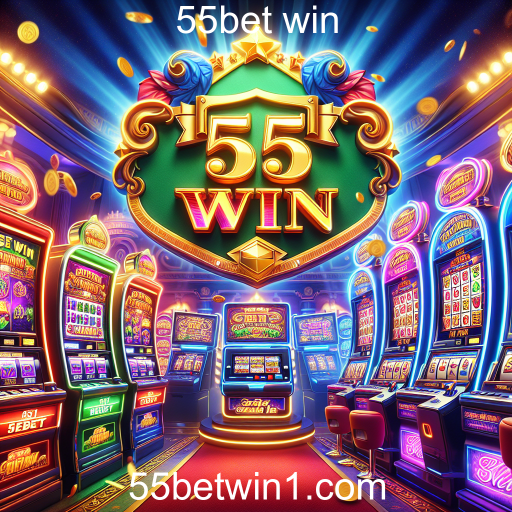 Explorando a Diversão dos Caças-Níqueis no 55bet Win